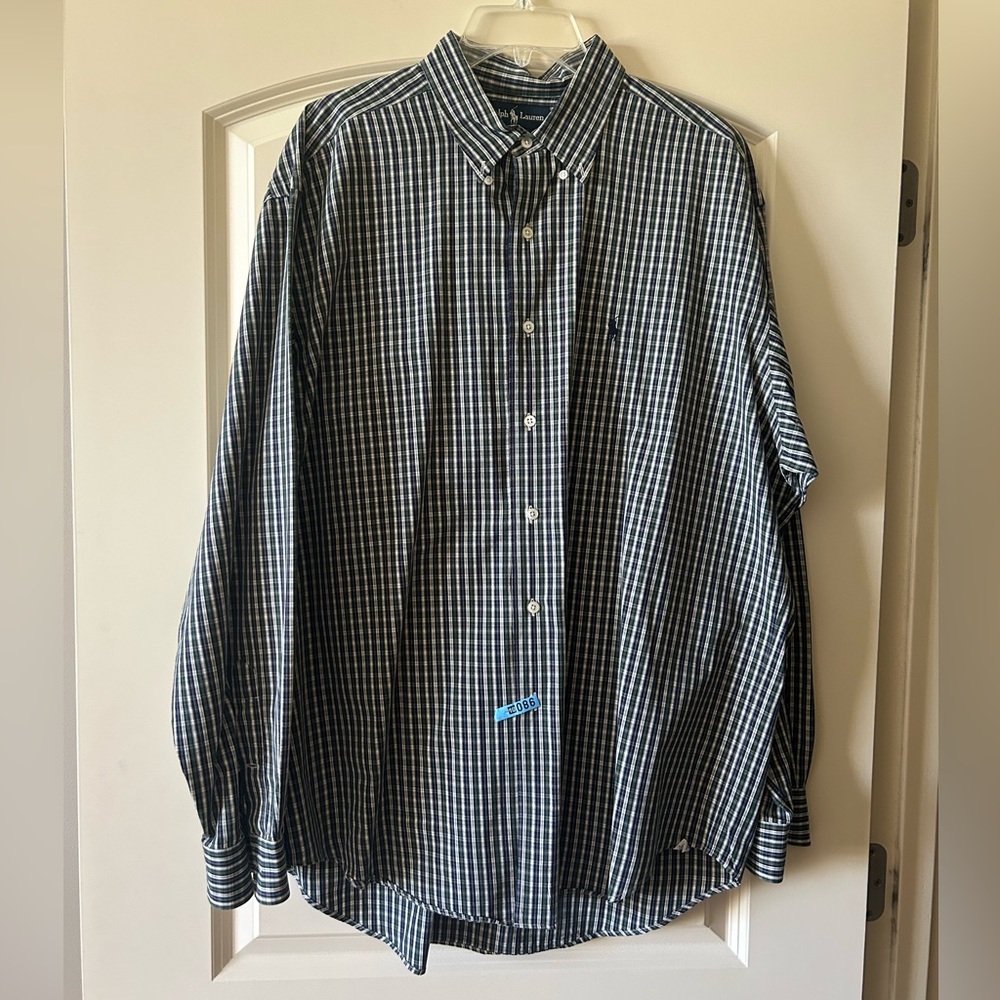 Polo by Ralph Lauren Plaid Long Sleeve Button Down Shirt